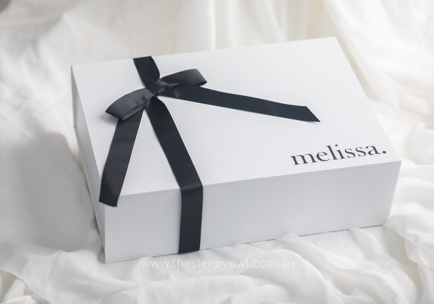 black and white gift box