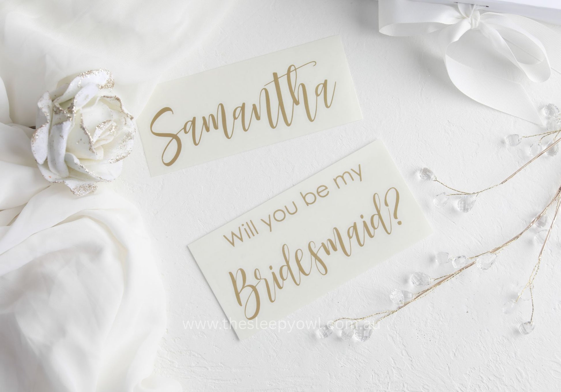 bridesmaid proposal sticker