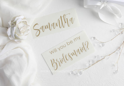 bridesmaid proposal sticker