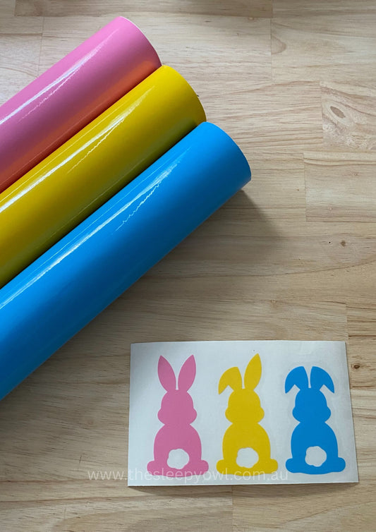Easter bunny sticker