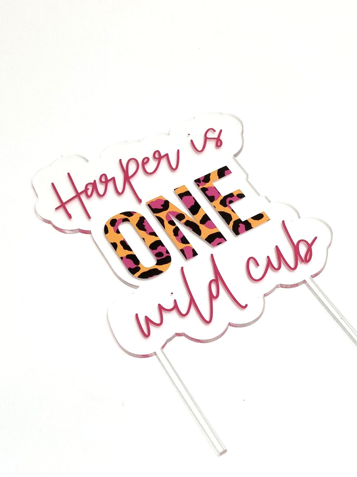 Cake topper - Wild One