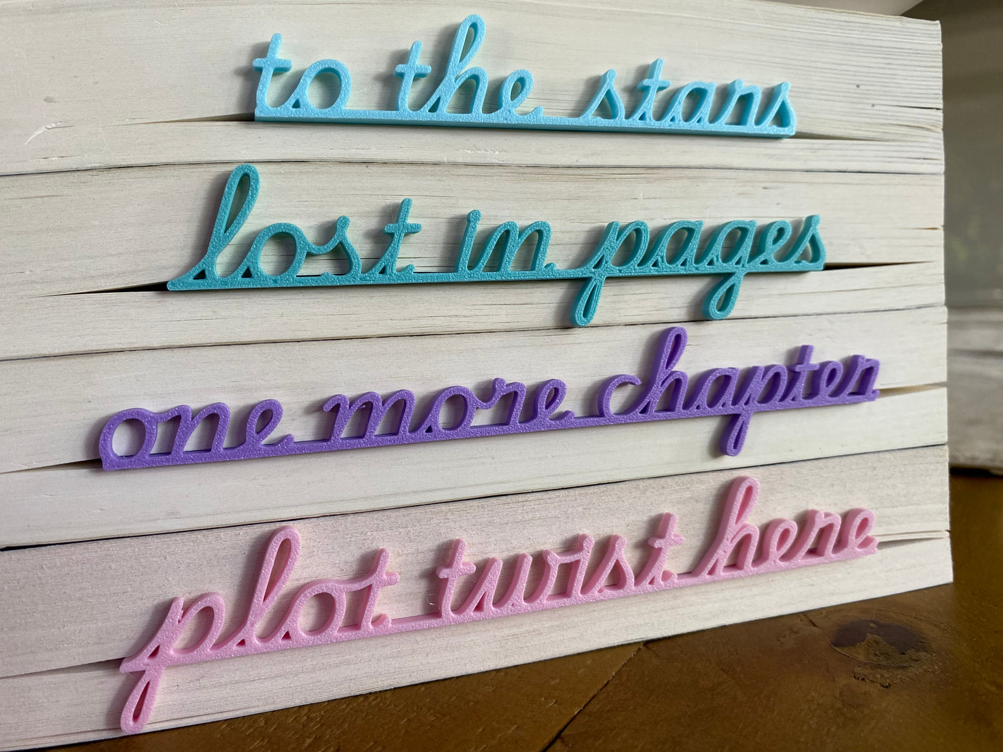 Bookmark - Bookmark with literary phrases