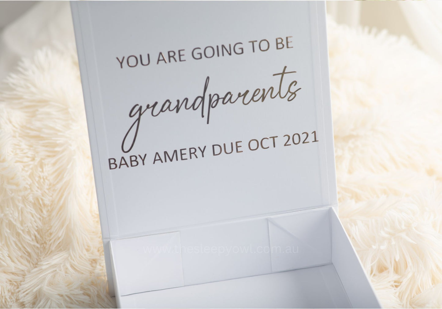 pregnancy announcement to grandparents