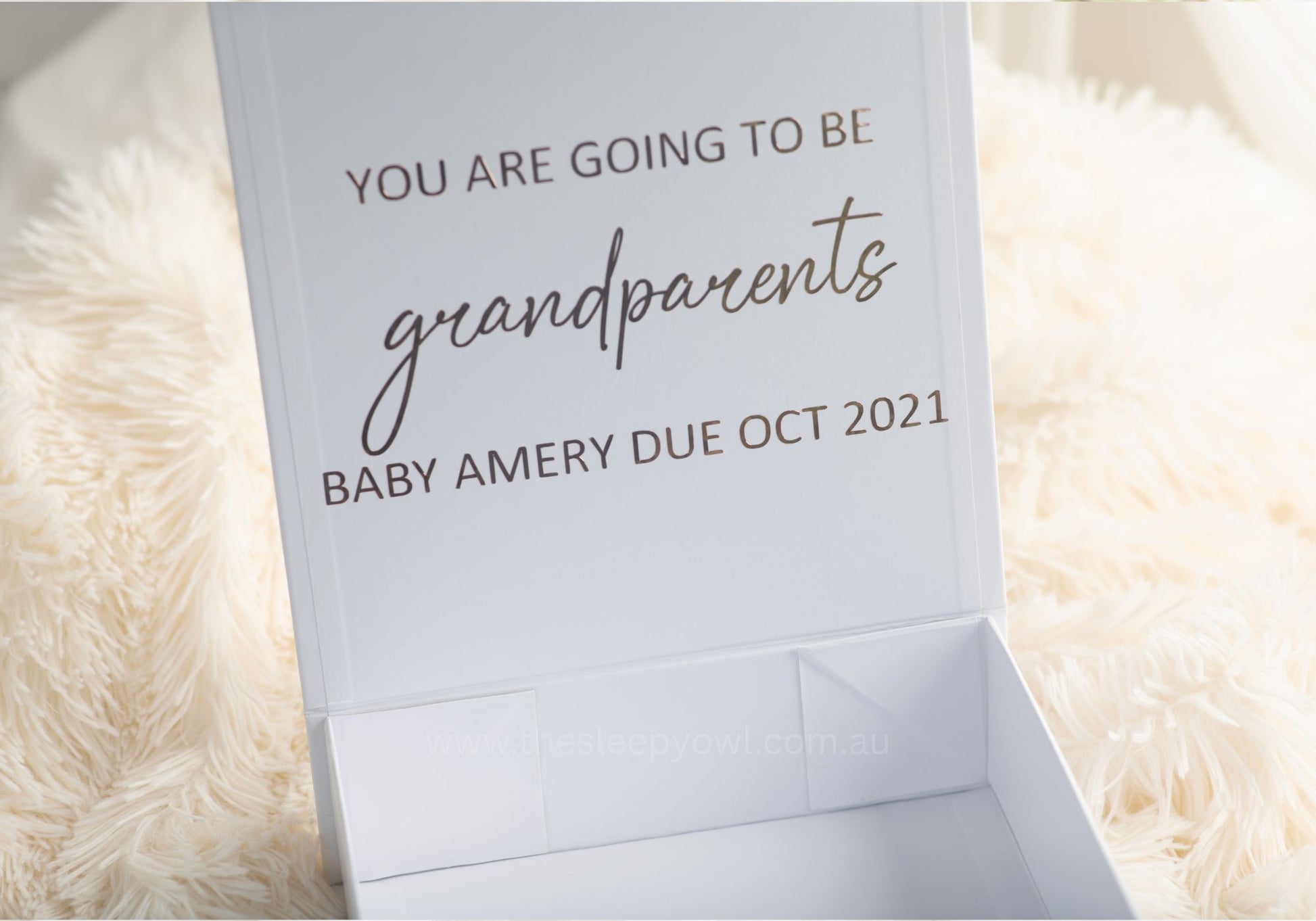 pregnancy announcement to grandparents