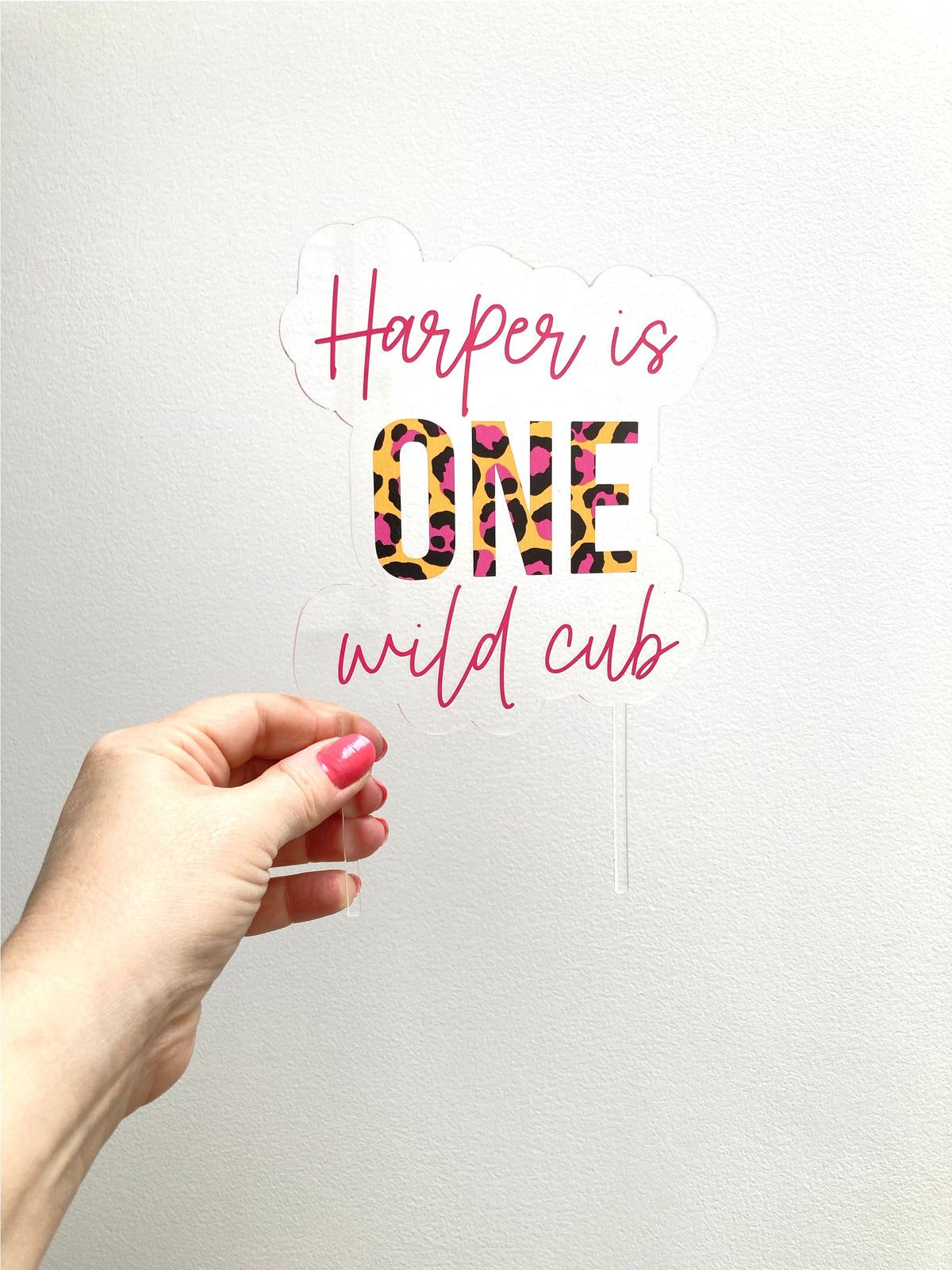 Cake topper - Wild One