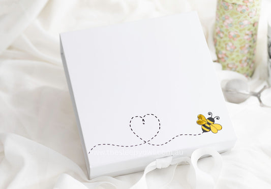 Gift box with bee