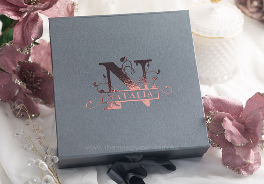 Gift box with ribbon