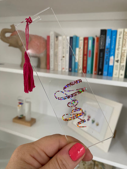 personalised bookmark