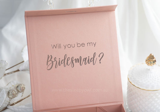 bridesmaid proposal box