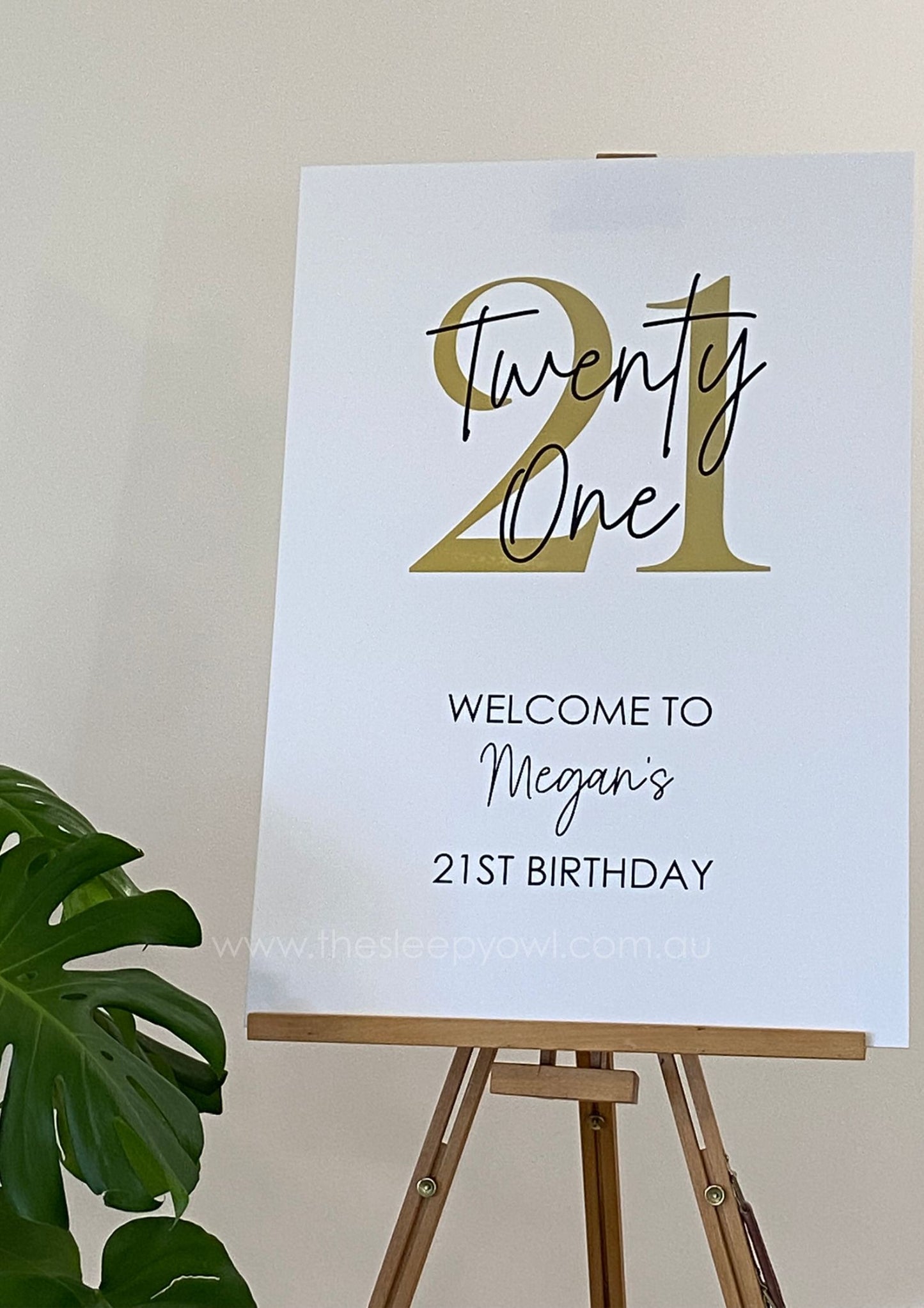 Vinyl decal - Birthday Welcome decal